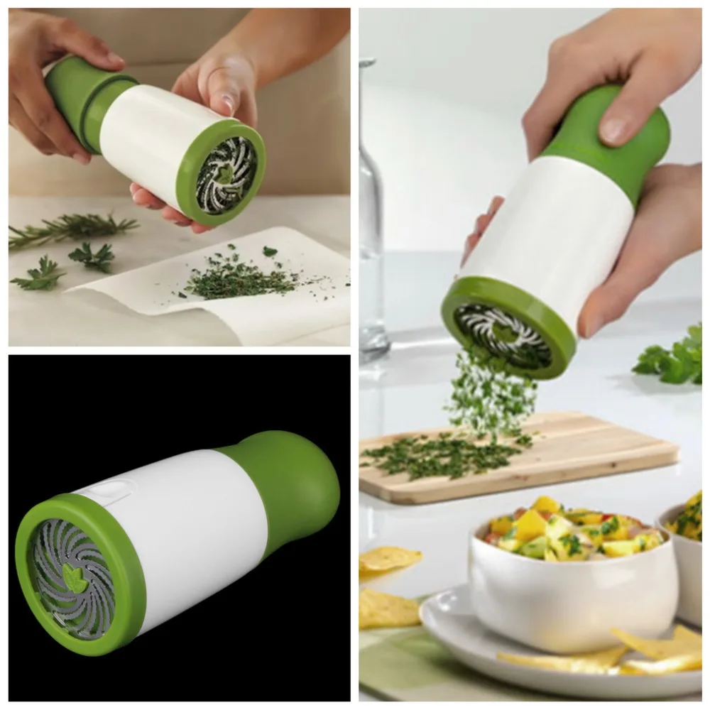 

Herb Grind Cooking Tools Spice Mill Parsley Shredder Chopper Fruit Vegetable Cutter