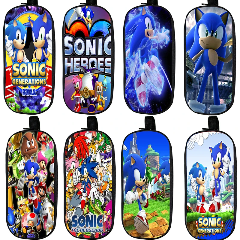 Sonic зубная щётка Карандаш Чехол для мальчиков и девочек студентов сумки новый