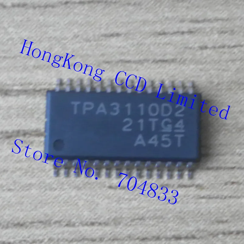 

TPA3110D2 TPA3110D2PWPR HTSSOP-28