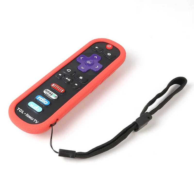 TCL Roku RC280 3600R чехол с пультом дистанционного управления SIKAI силиконовый ударопрочный защитный чехол RoHS протестированный материал для кожи анти-потеря