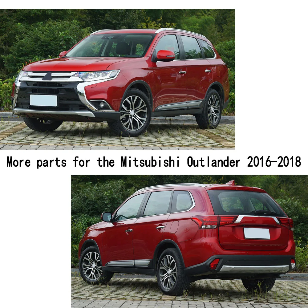 Накладка на порог из нержавеющей стали для Mitsubishi Outlander 2016 2017 2018 2019|Буксиры и