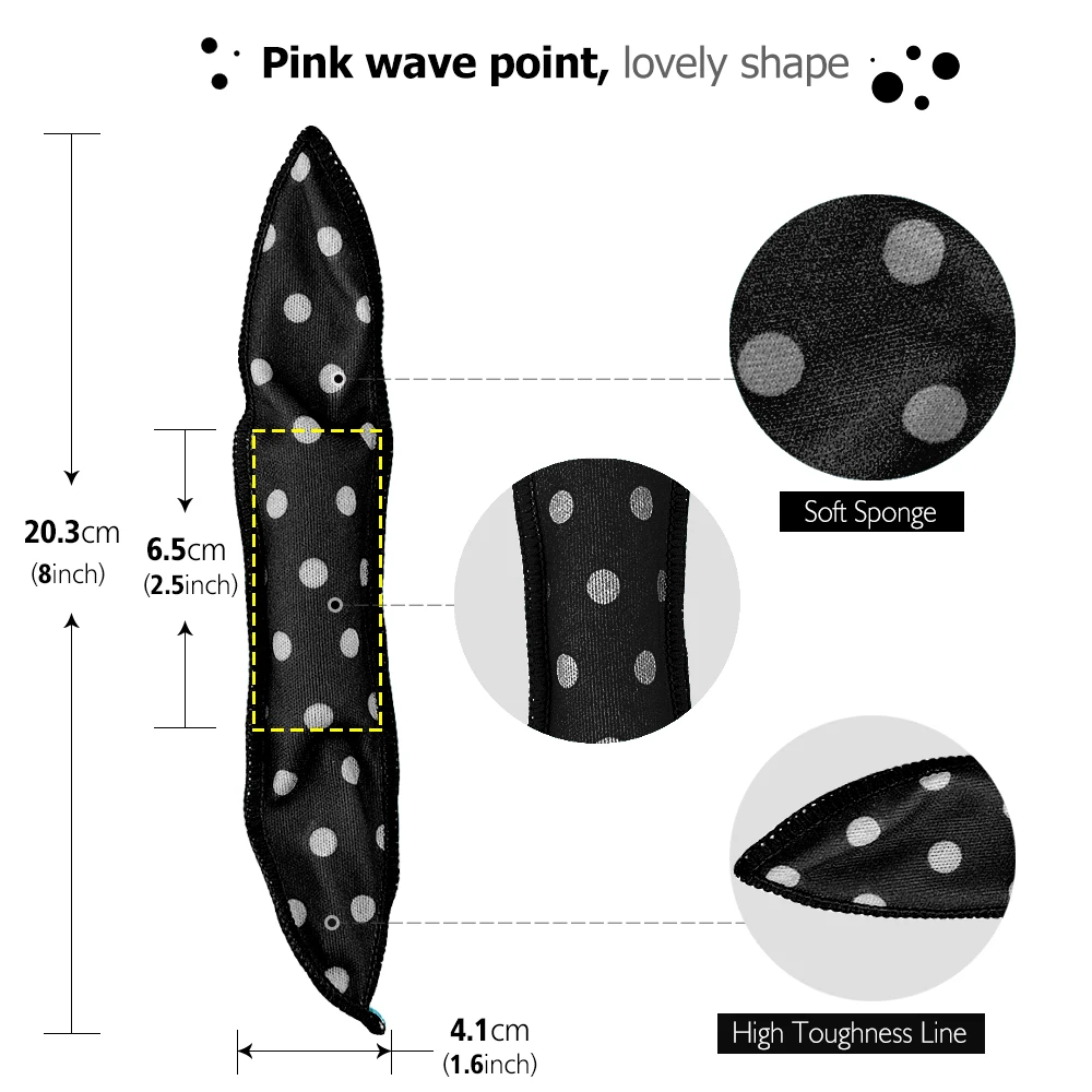 30 шт. губка гибкая пена бигуди для волос DIY Инструменты для укладки волос мягкая подушка для сна Набор роликов для волос Волшебный Уход за