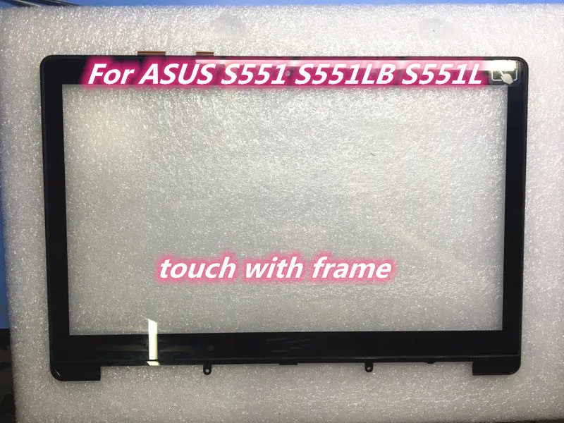 

15.6inch Touch Screen Touch Panel Digitizer Glass with frame For Asus VivoBook S551 S551L S551LB S551LA S551LN