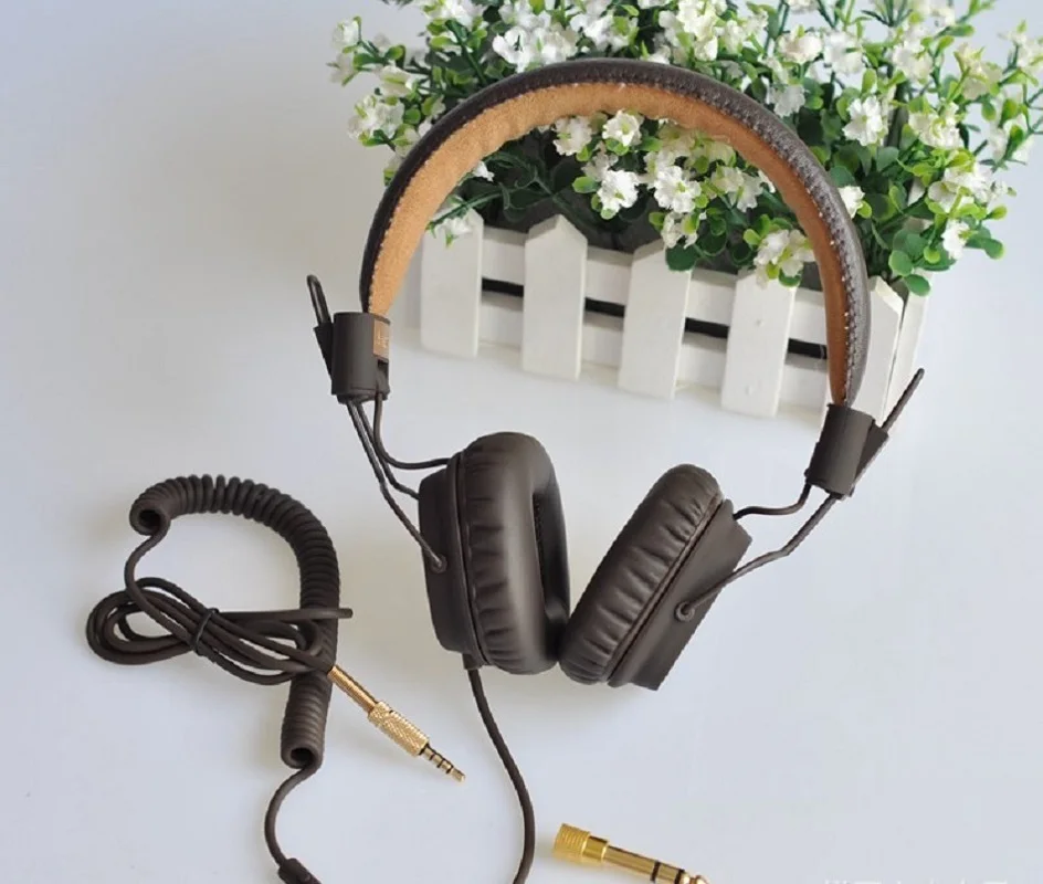 New 3.5mm Major Headphones Deep Bass Generation Headset Remote Mic HIFI