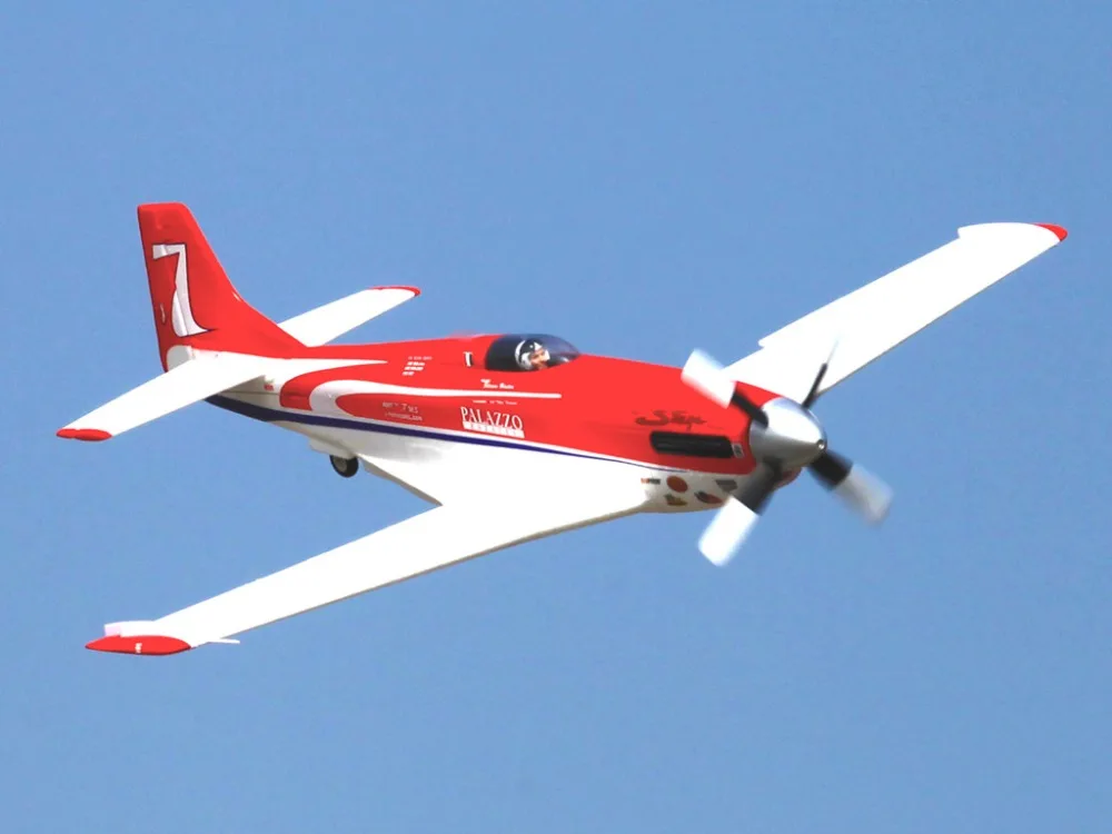 FMS 1100 мм 1 м P 51 P51 Strega 6CH 4S с втягивающимися высокоскоростными гоночными RC