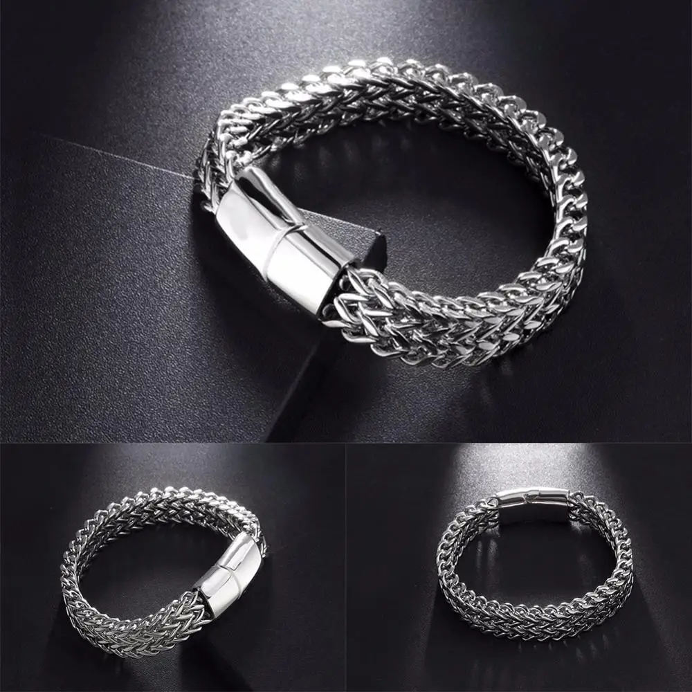 

Fashion Man/Women's Jewelry Ancient Silver Vintage Wish Bracelet Buddha Bangle Friend Birthday Gifts Titanium Steel Cool Jewelry