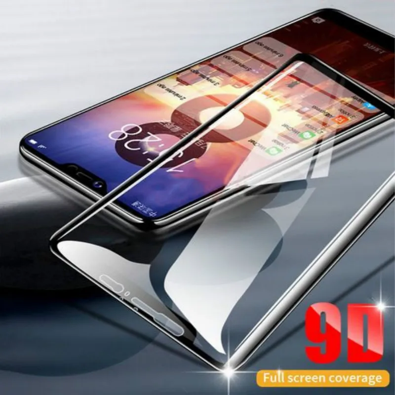 9D полное покрытие закаленное стекло для Xiaomi Mi 9 8 A3 Lite Pocophone F1 X3 A1 A2 5X 6X Play Screen Protector