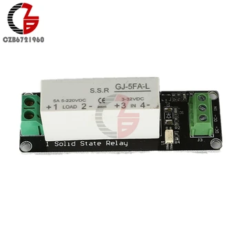 

DC 3-32V 1 Channel Solid State Relay Module SSR High-low Trigger 5A for Arduino Uno R3