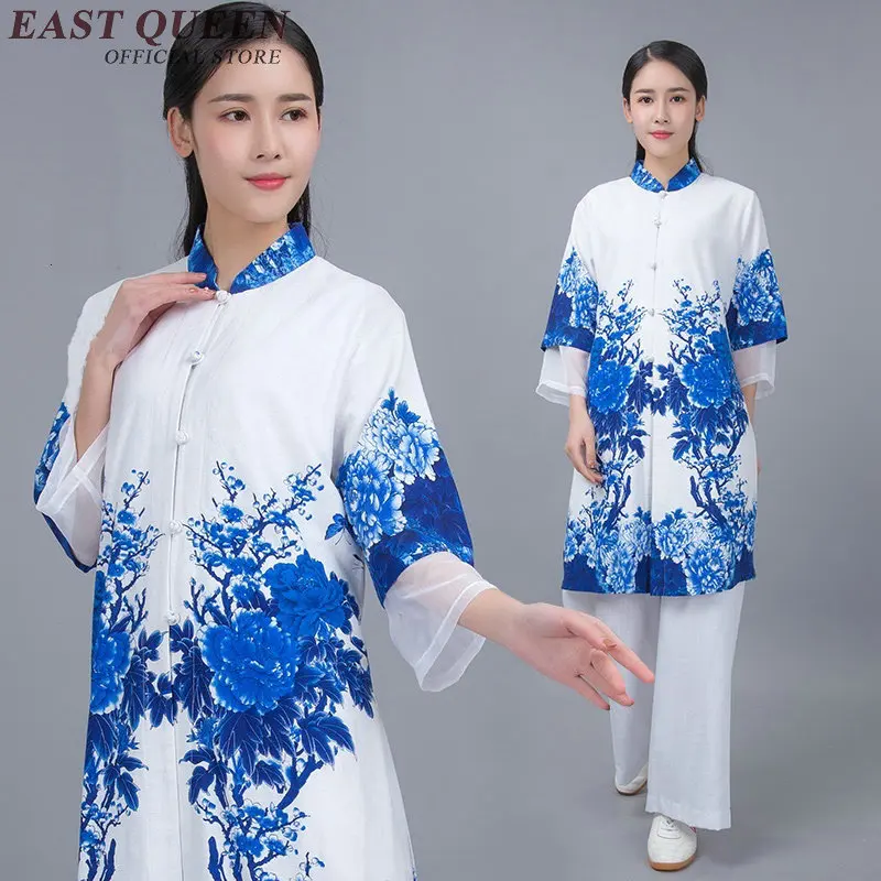 Wudang Униформа Тай Чи одежда роскошные цветочные женские форма тайцзи Единоборства Тай Чи одежда KK2357