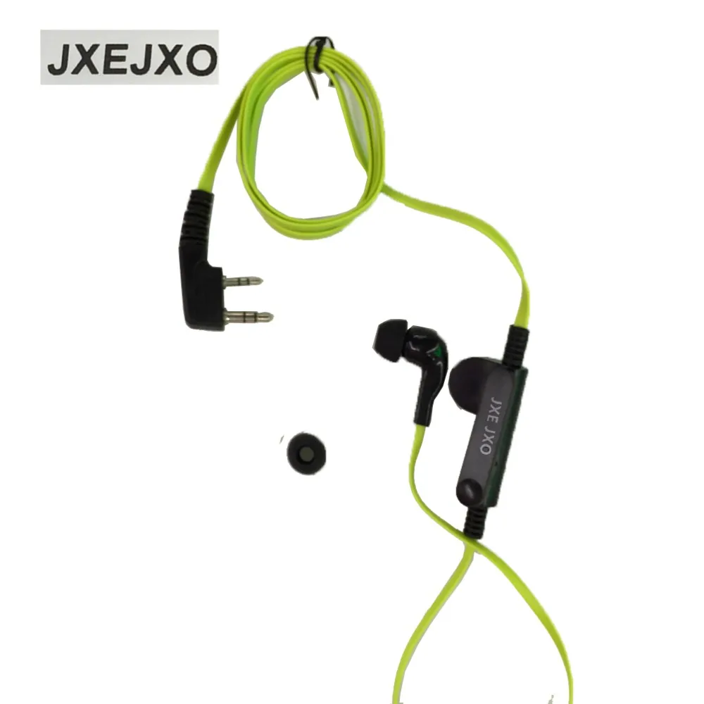 JXEJXO 2PIN Earpiece For QUANSHENG PUXING WOUXUN HYT TYT BAOFENG UV5R 888S for KENWOOD TH D7/F6/22/225 KPG87D/75D/56D/29D Radio | Мобильные