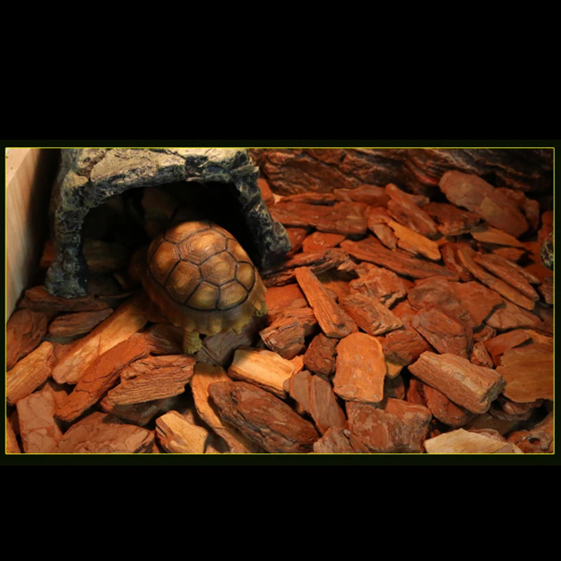 250g/650g Reptile Lizard Turtle Snake Accessory Bedding Material Pine Tree Bark Granules reptile bedding material