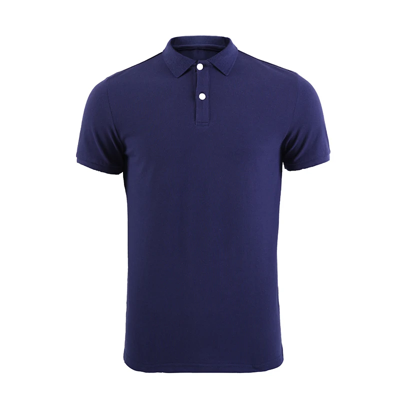 Пионерский лагерь, рубашка поло для отдыха, высокое качество, мужская хлопковая рубашка с коротким воротником, майки, летние мужские рубашки поло 409010Y - Цвет: 409010Y dark blue