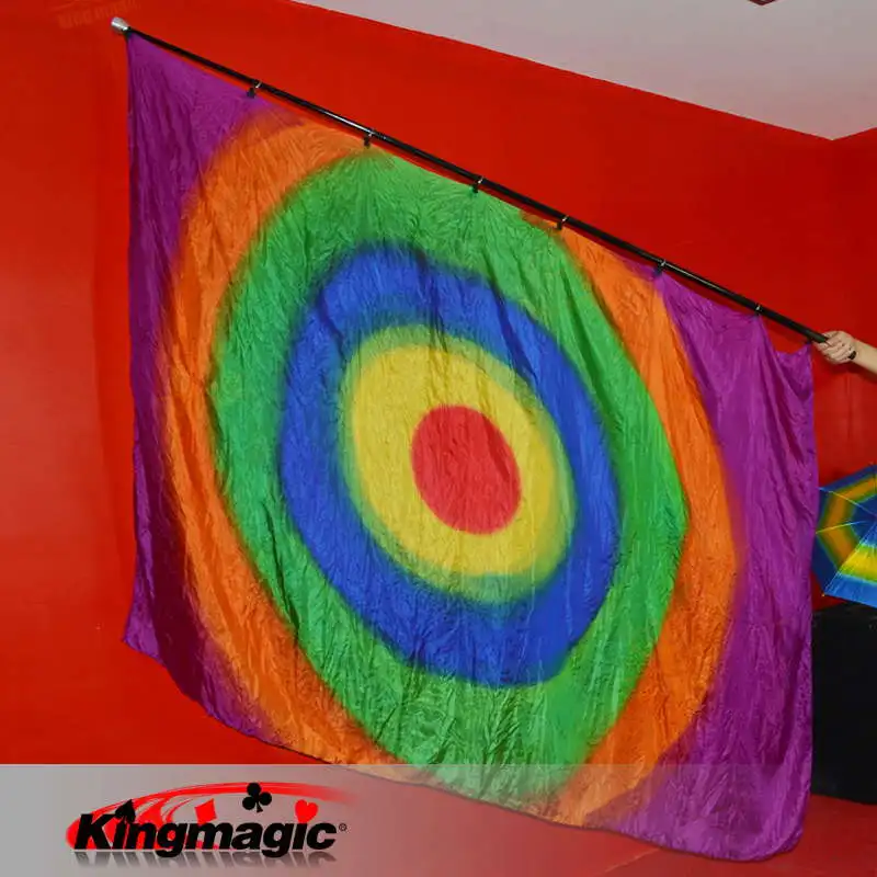 

Stage Magic Show Empty Pole to Flag(Silk) kingmagic Magie Trick Props Magia Show Retail/Wholesale