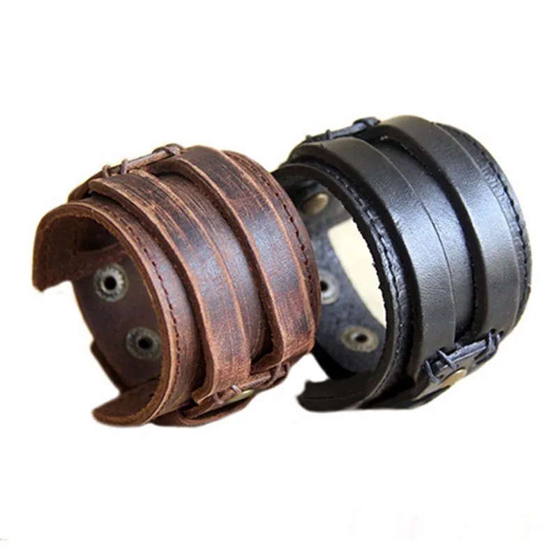 Leather Punk Cuff11