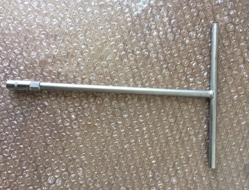 KALAIDUN Wrench Chromium vanadium Steel T Type Socket Wrench Hex Key Auto Professional Tools 789101112131415161719mm6