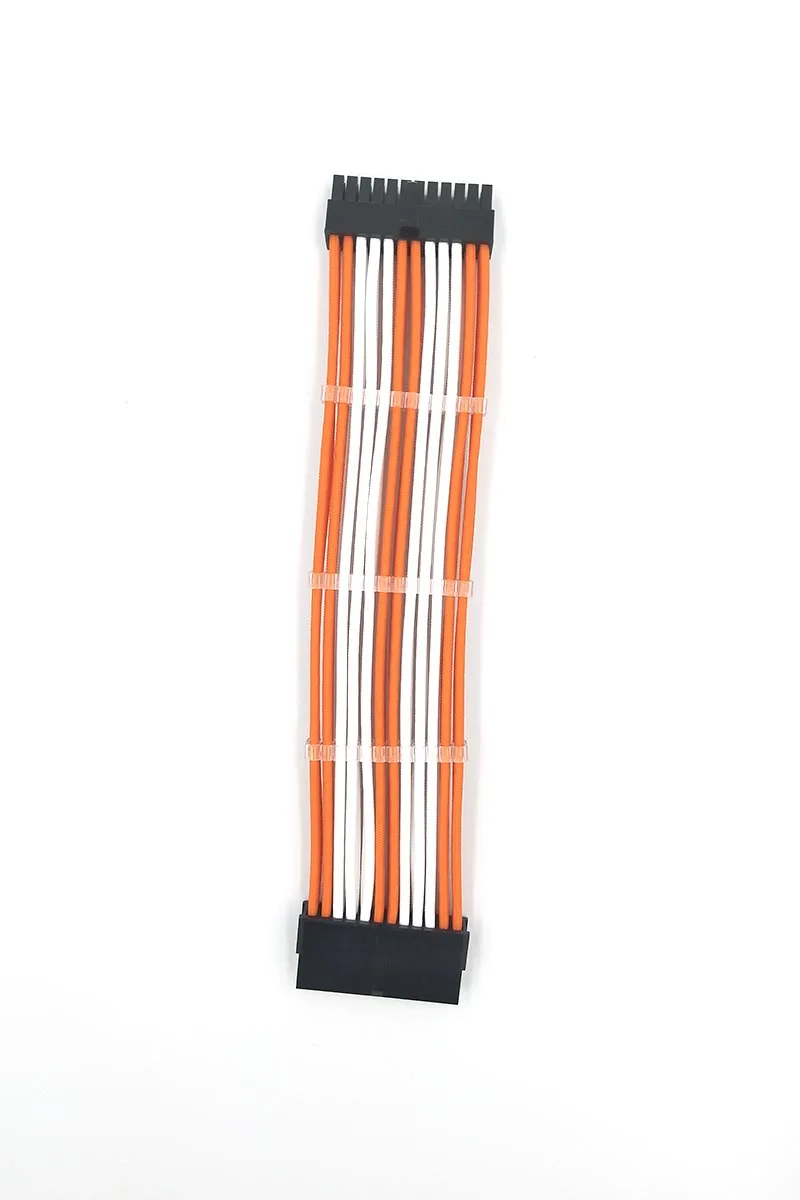 ATX 24Pin_Orange_White_extension cable