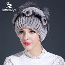 2016 women s hot sale winter real fur hat 100 rex rabbit fur hat with rex