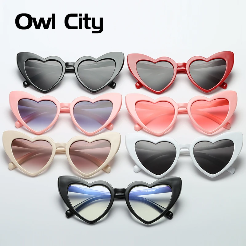 Купить солнцезащитные очки сердце для женщин маленькие сердца формы ...