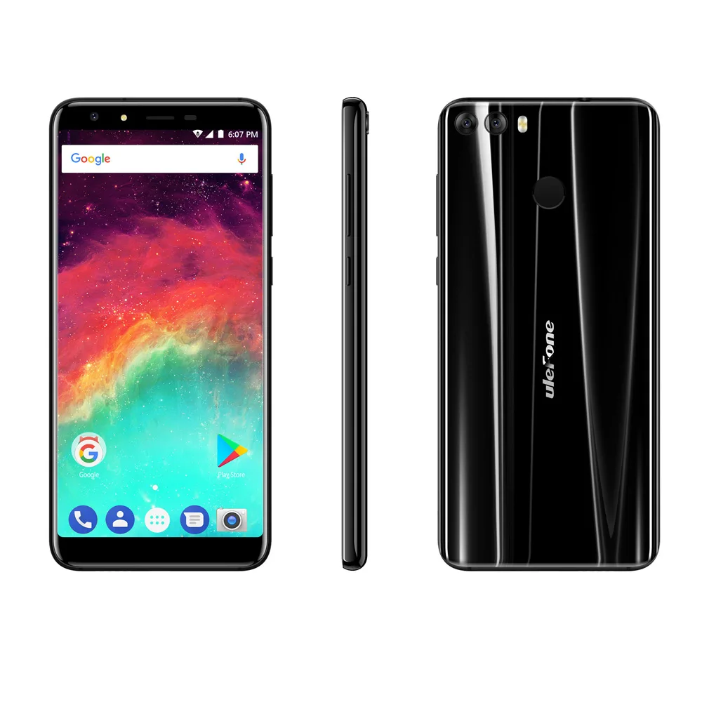 Ulefone MIX 2 5.7 &quotHD + 18:9 экран MTK6737 4 ядра Android 7.0 сканер отпечатков пальцев ГБ 16