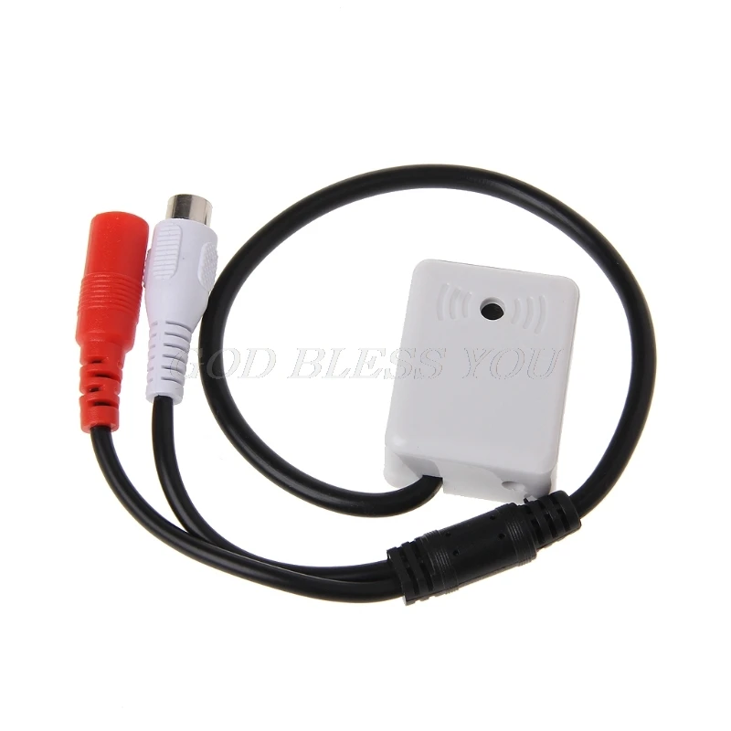 

Microphone Audio Pickup Sound Monitoring Device For CCTV Camera Security System