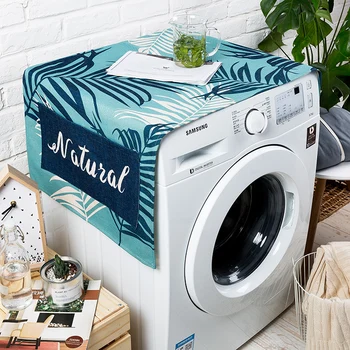

Plants Dust cover for household appliances All-Purpose Covers Washing machine covers Single door refrigerator covers 01