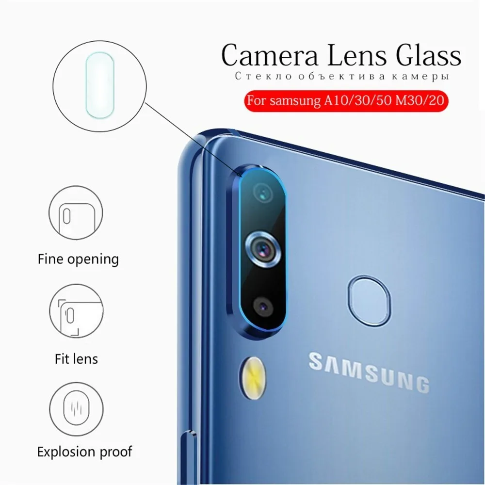 Для Samsung Galaxy A50 A30 A10 A70 A 40 20 A60 2019 33D Защитная пленка для объектива камеры на J4 J6 Plus