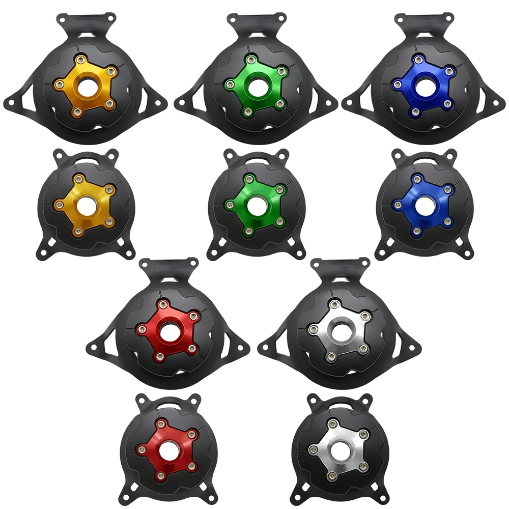 Motorcycle Engine Stator Case Cover Engine Protective Cover Protector For Kawasaki Z750 2008 2009 2010 2011 2012 2013 2014-2016