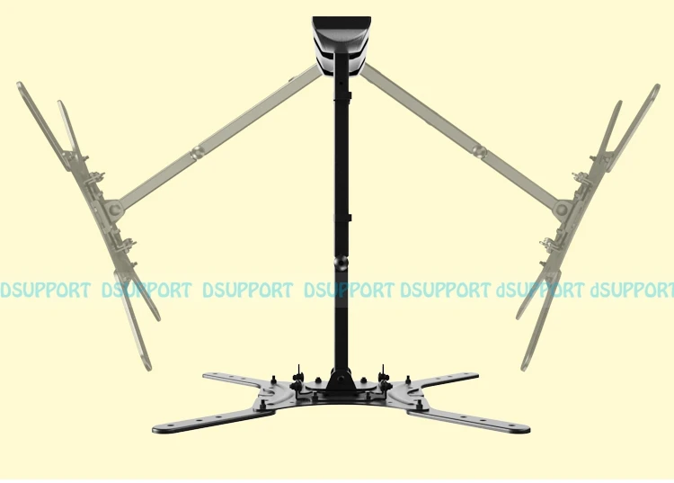 NB DF400 полное движение 32-5" плоская светодиодная панель ЖК-дисплей телевизор настенное крепление Макс. VESA 400*400 мм загрузка 32kgs держатель монитора Поддержка Arm