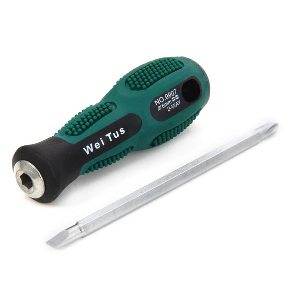 

Multifunctional Destornillador 2 Way Screwdriver Set with Cross Flat Head Screwdriver Kit For Repair Maintenance Tournevis Tool