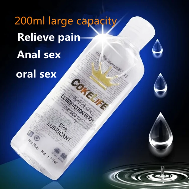 Lube for anal masturbation