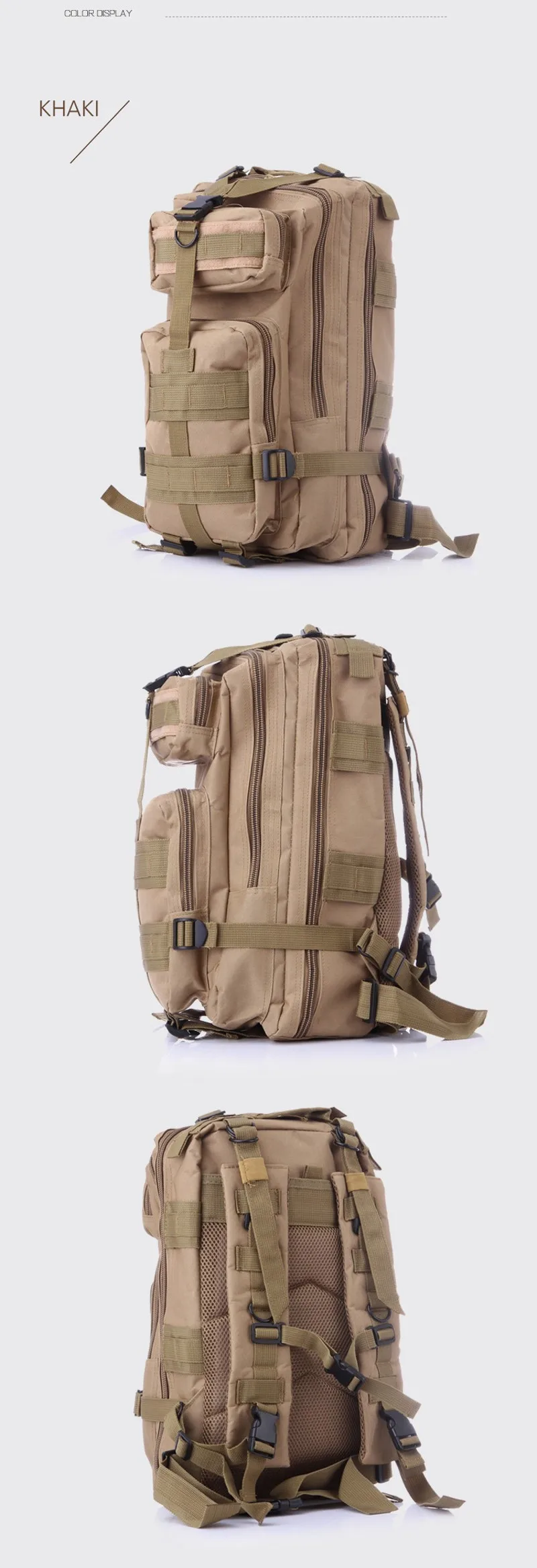 600D Нейлон Водонепроницаемый рюкзаки Случайные космический рюкзак	Сумка Военная Тактическая Рюкзак Открытый Спорт Камо Сумка