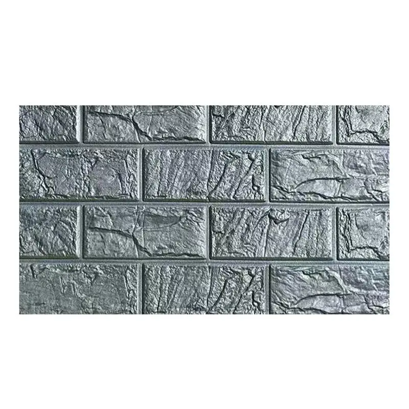Peel and Stick 3D Brick Wall Sticker PE Foam DIY Wallpaper Self