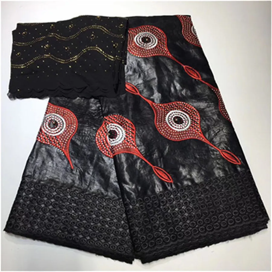 Bazin riche getzner coton africain blanc модная африканская Женская Вышивка bazin riche ткань с бусинами и камнями 5+ 2 ярда/лот