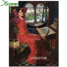 YOGOTOP леди красота полный квадратный/круглый Diy алмазная живопись вышивка крестиком 5D Алмазная вышивка домашний декор на заказ YY169