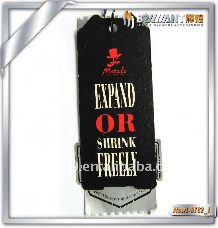 Fancy custom string tags for jeans 