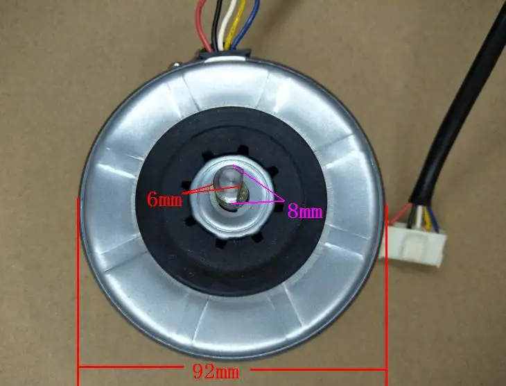 Встроенный бесщеточный двигатель постоянного тока 310v30W с безщеточным двигателем может генерировать электричество