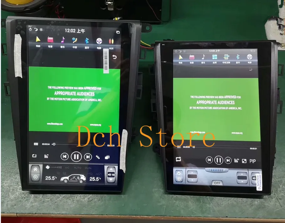 13 6 ''вертикальный автомобильный DVD плеер в стиле tesla Android 9 0 GPS навигация для Ford