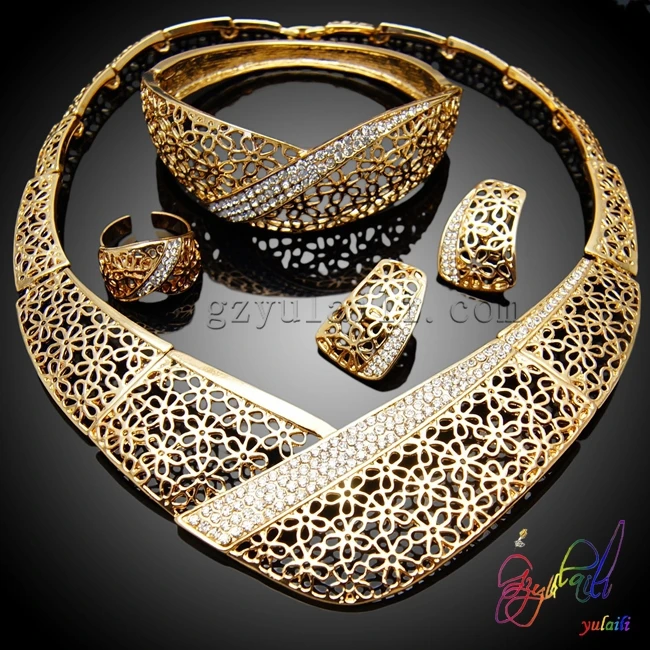 SHIPPING FREE african gold plating jewelry set wholesale African