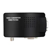 Convertisseur vidéo BNC vers VGA, entrée s-vidéo vers PC VGA, adaptateur de sortie, boîte de commutation numérique pour PC TV caméra DVD DVR ► Photo 2/6