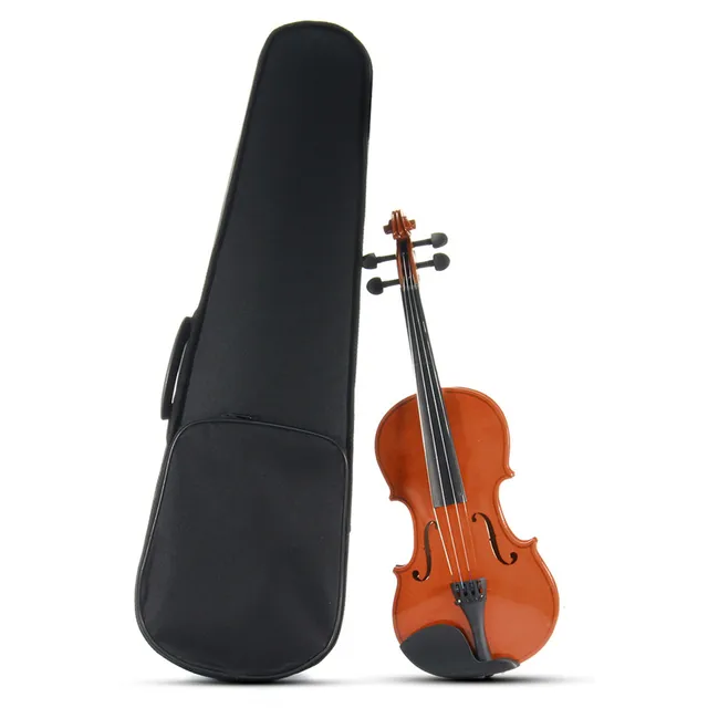 Special Price Zebra 4/4 Violin Natural Acoustic Basswood Face Board Violin For Musical Stringed Instruments with Case Box 