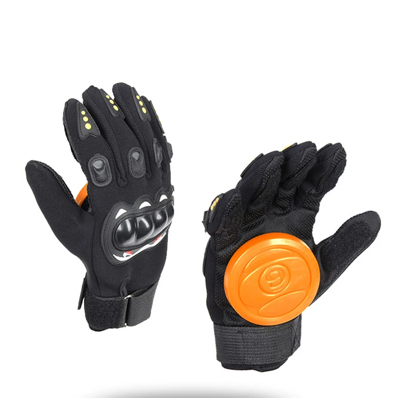 1 زوج لوح التزلج الاكسسوارات Guantes Longboard قفاز النخيل عفريت الدراجات تسلق الصخور قفازات استبدال النخيل كرات الصولجان ل عفريت