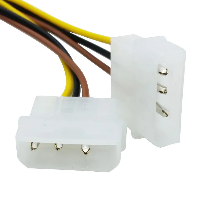 SATA LAN 4-pin Power Cable to 6-pin Molex 8-pin Lot ...