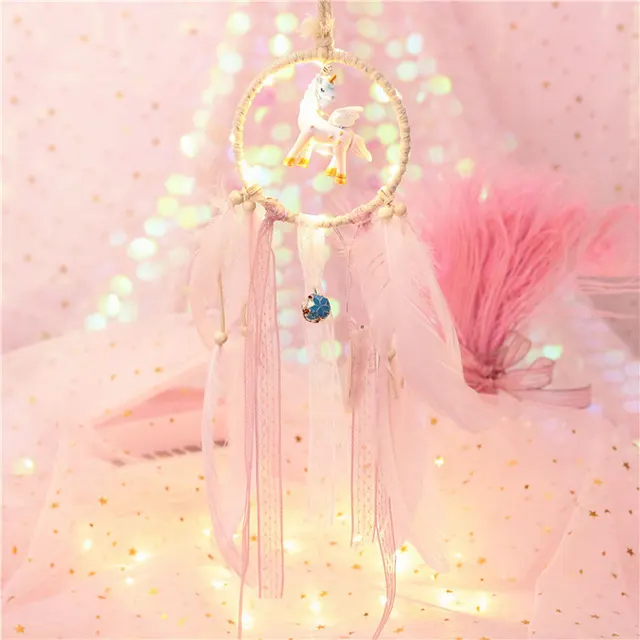 Lighting Pastel Unicorn Dreamcatcher 5