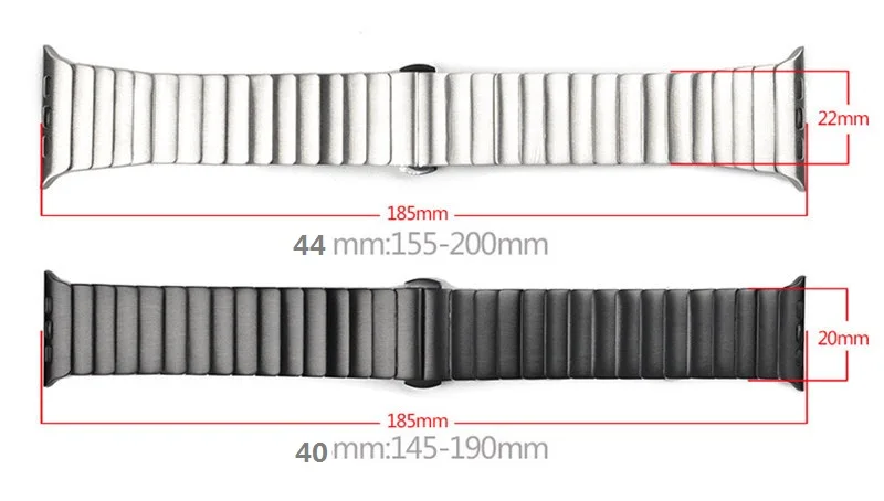 Для Apple Watch, версии 5 Группа 44 мм 40 мм Нержавеющая сталь браслет ремешок с покрытием часы Чехол для наручных часов Iwatch серии 5/4/3/2/1, 42 мм, 38 мм