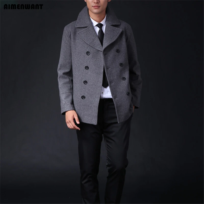 pea coat masculino zara