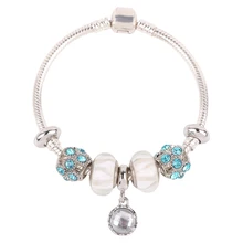 Dodocharms белый кулон бусины серии Высокое качество подарок DIY для женщин браслет Европейская мода горячие ювелирные изделия