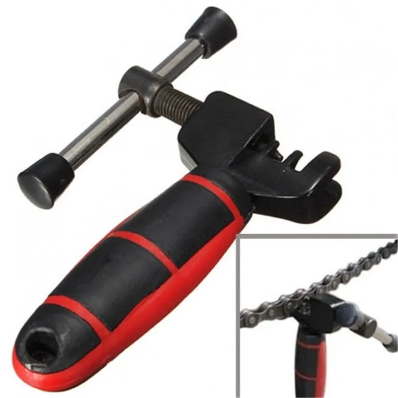 

1Pcs Mini Bicycle Bike Cycling Steel Cut Chain Splitter Cutter Breaker Repair Tool Two Tone Grip for Repair