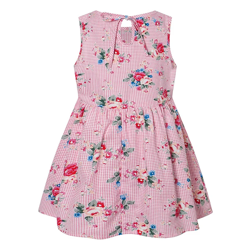 

2019 Summer Toddler Girl Floral Dresses for Kids Clothing Children's Birthday Clothes 2 3 4 5 Years for Little Girls Clothing