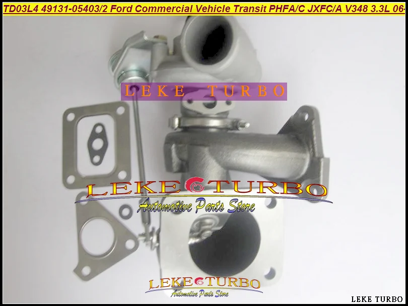 TD03L4 49131-05403 49131-05402 6C1Q-6K682-DF Turbo For Ford Commercial Vehicle Transit 2006- PHFA PHFC JXFC JXFA Puma V348 3.3L (2)