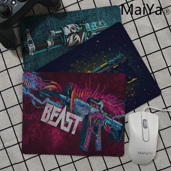 

MaiyaNew Design Cs go good looking gun Gamer Speed Mice Retail Small Rubber Mousepad Top Selling Wholesale Gaming Pad mouse